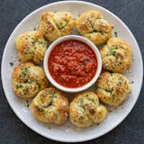 Garlic Knots with Sauce