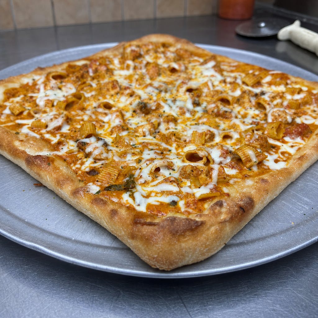 Drunken Chicken Parm Pizza