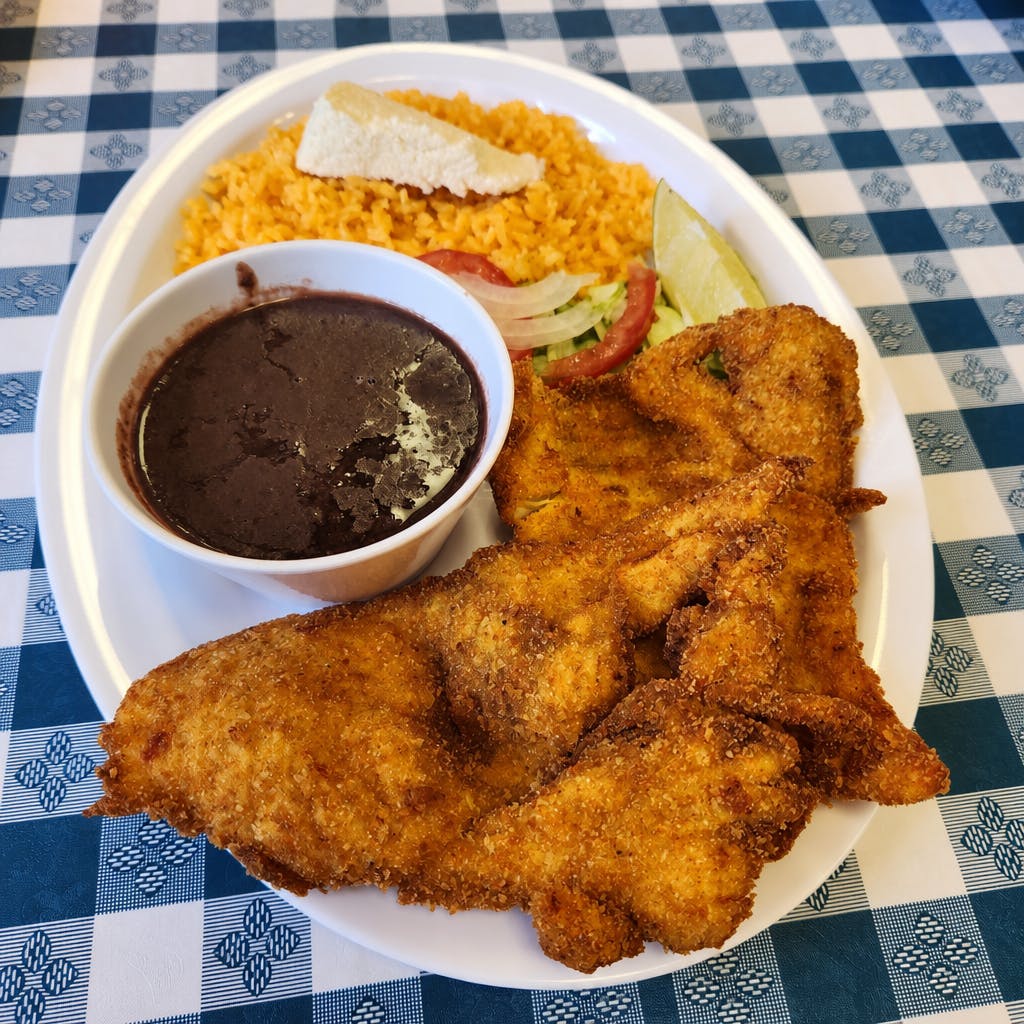 Milanesa De Pollo O Res