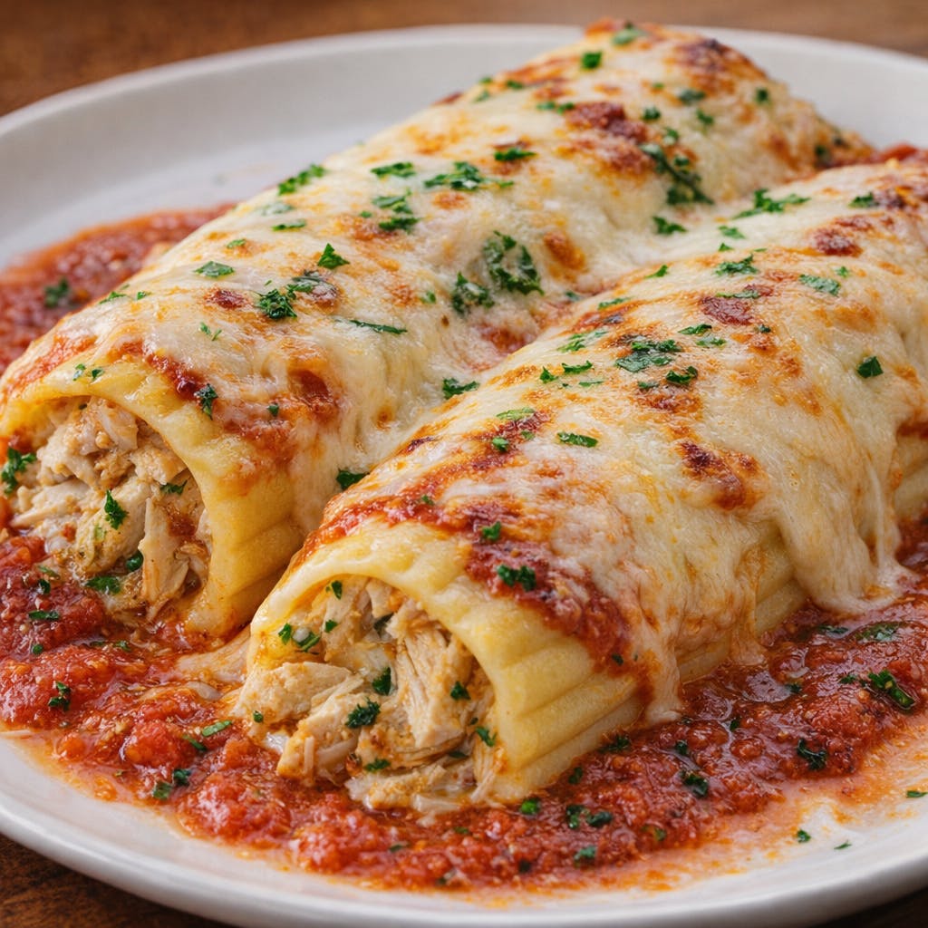 Manicotti with Chicken