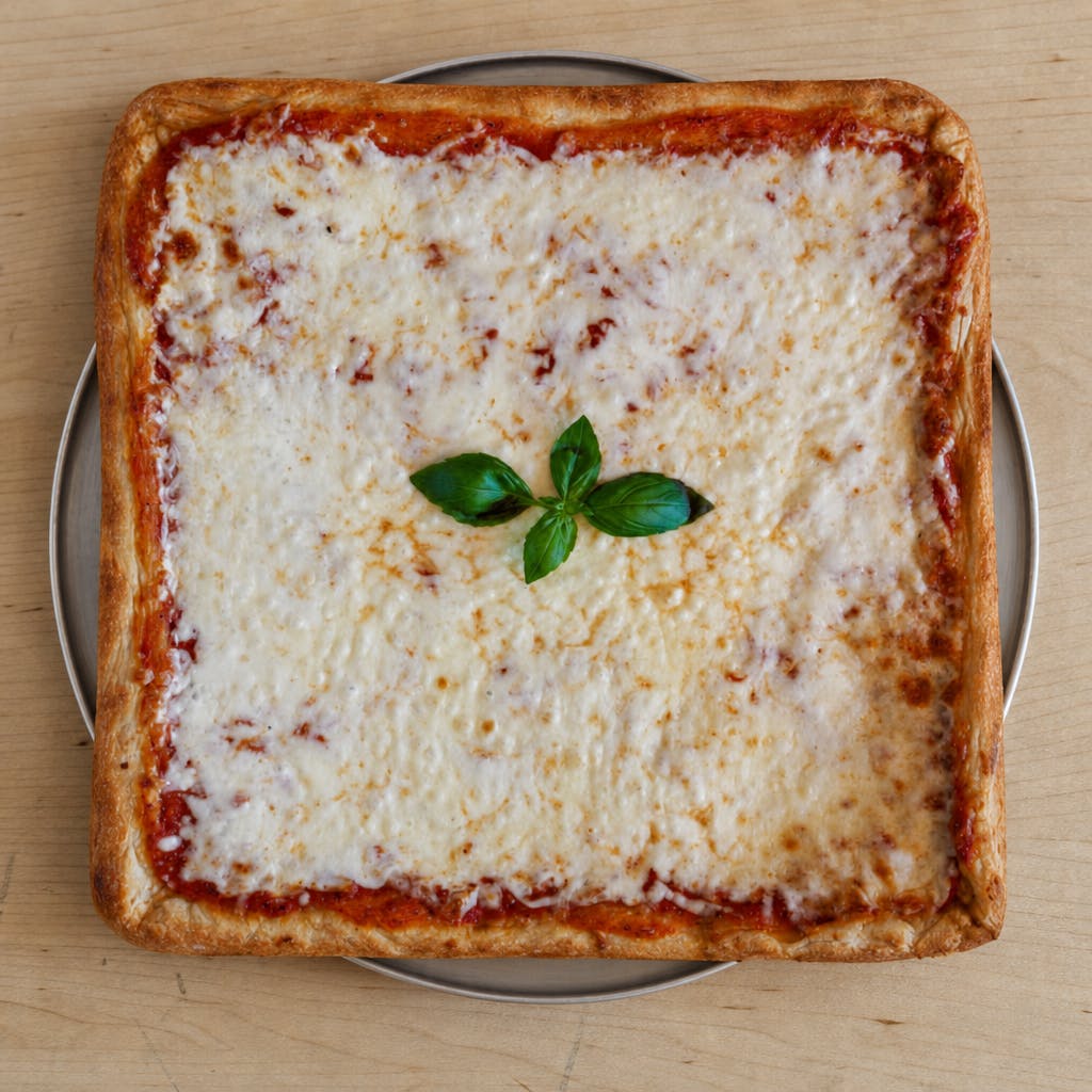 Sicilian Cheese Pizza