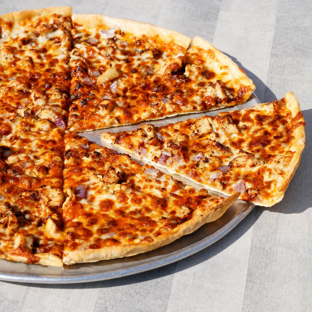 Thin Crust The BBQ Bird Pizza