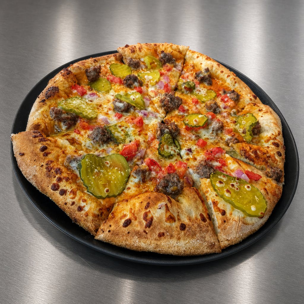 Cheeseburger Pizza