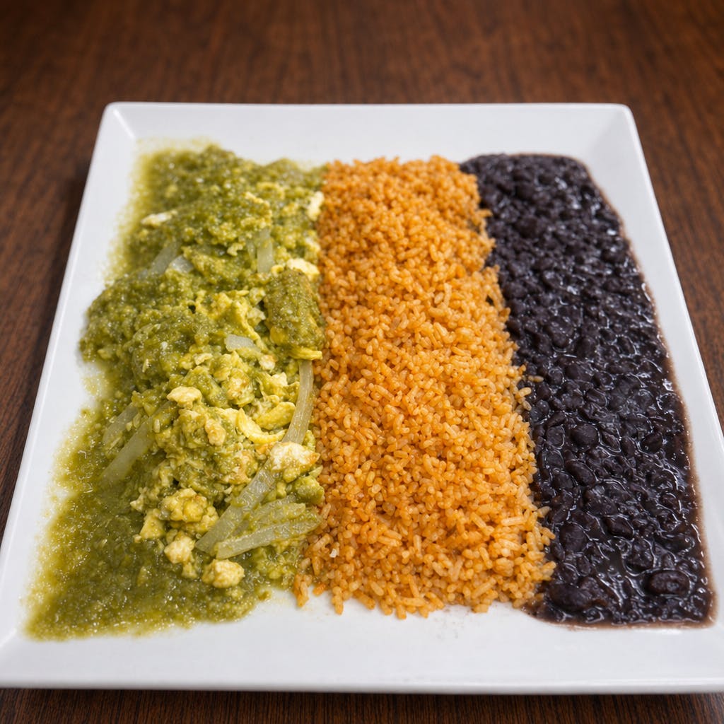 Huevos en Salsa Verde