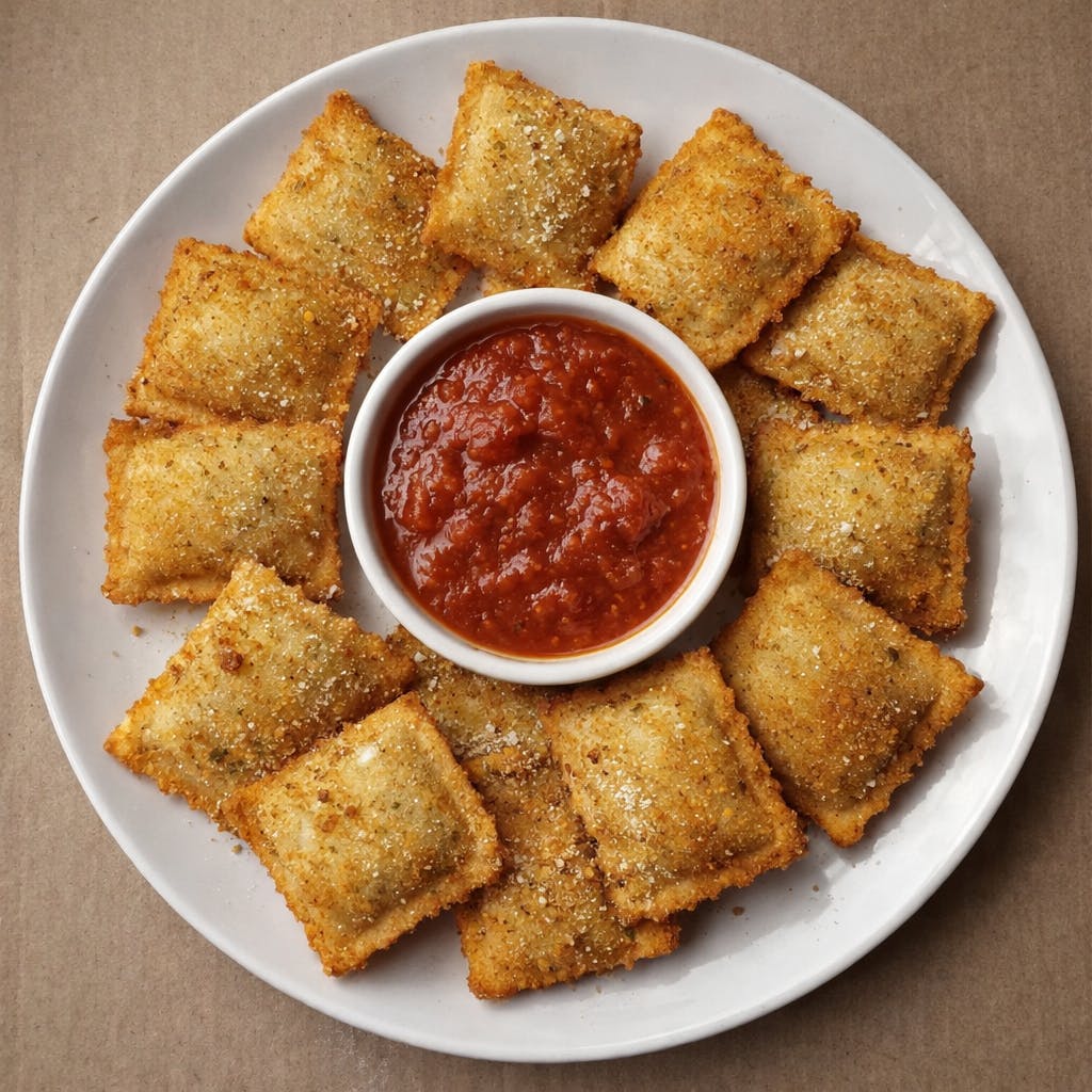 Fried Cheese Ravioli