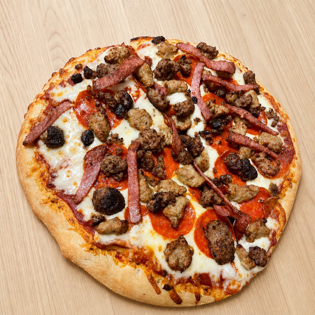 All Meats Pizza