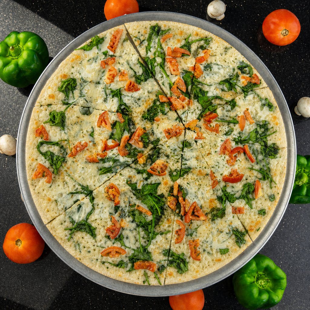 Bianca Florentine Pizza