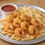 Fried Shrimp with French Fries
