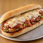 Eggplant, Peppers & Onions Parmigiana Sub