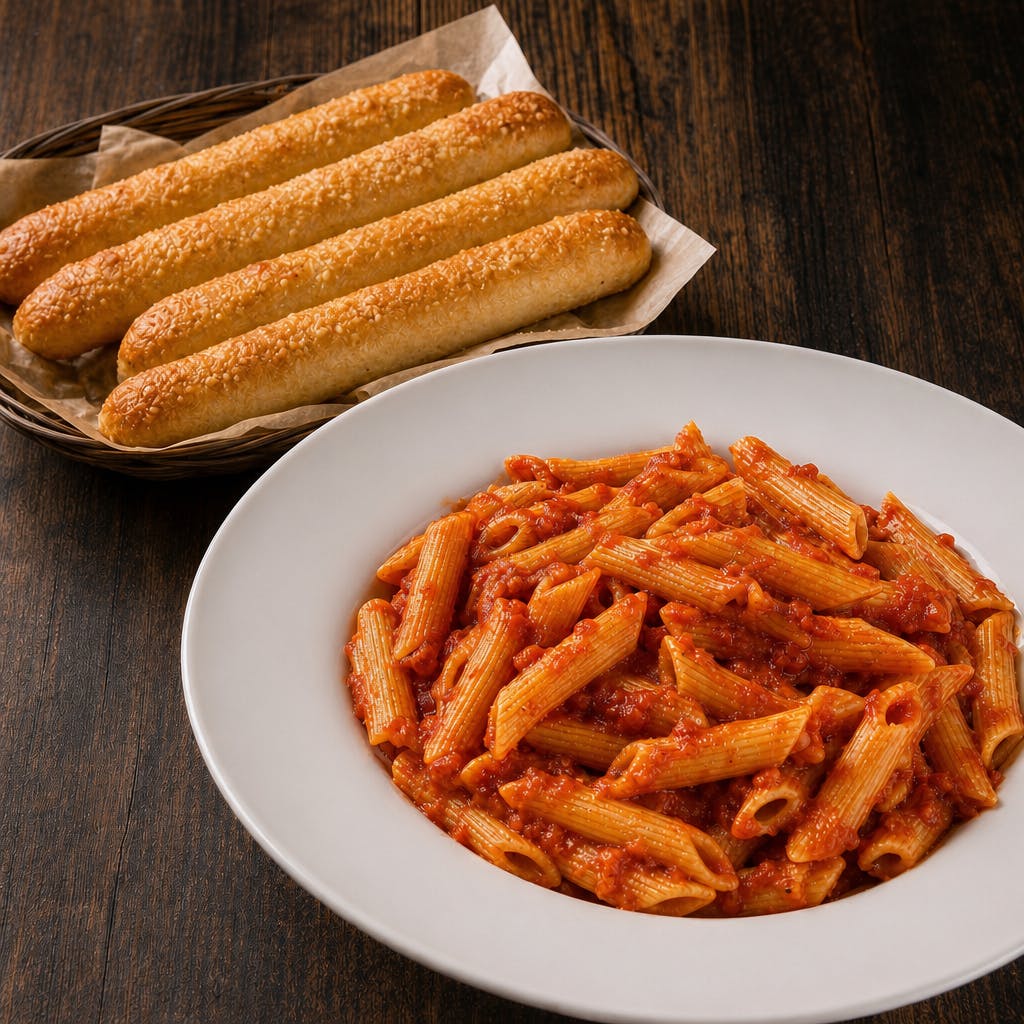 Any Medium Pasta Dinner with Breadsticks Special