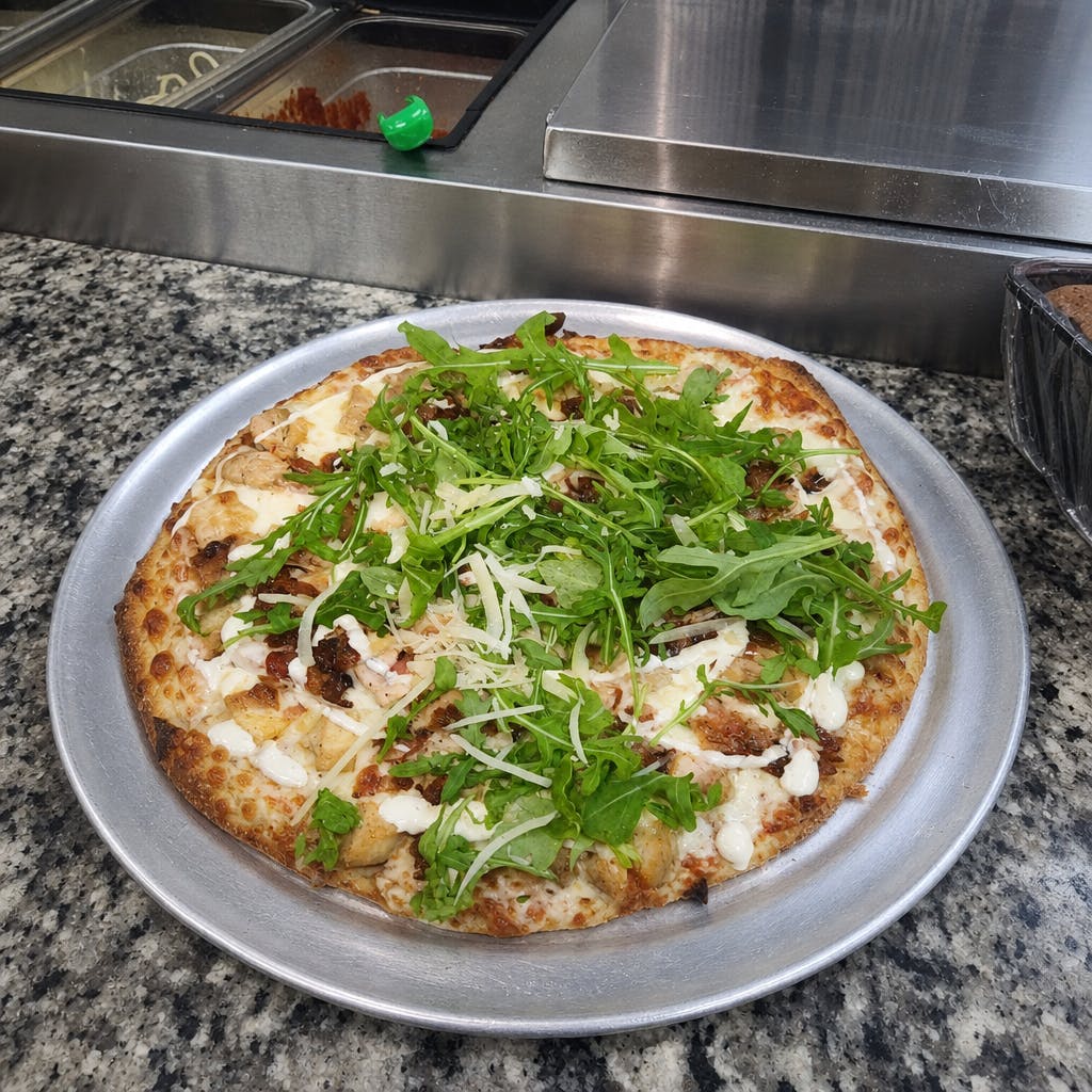 Chicken Bacon Ranch Pizza