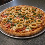 Fried Calamari Pizza
