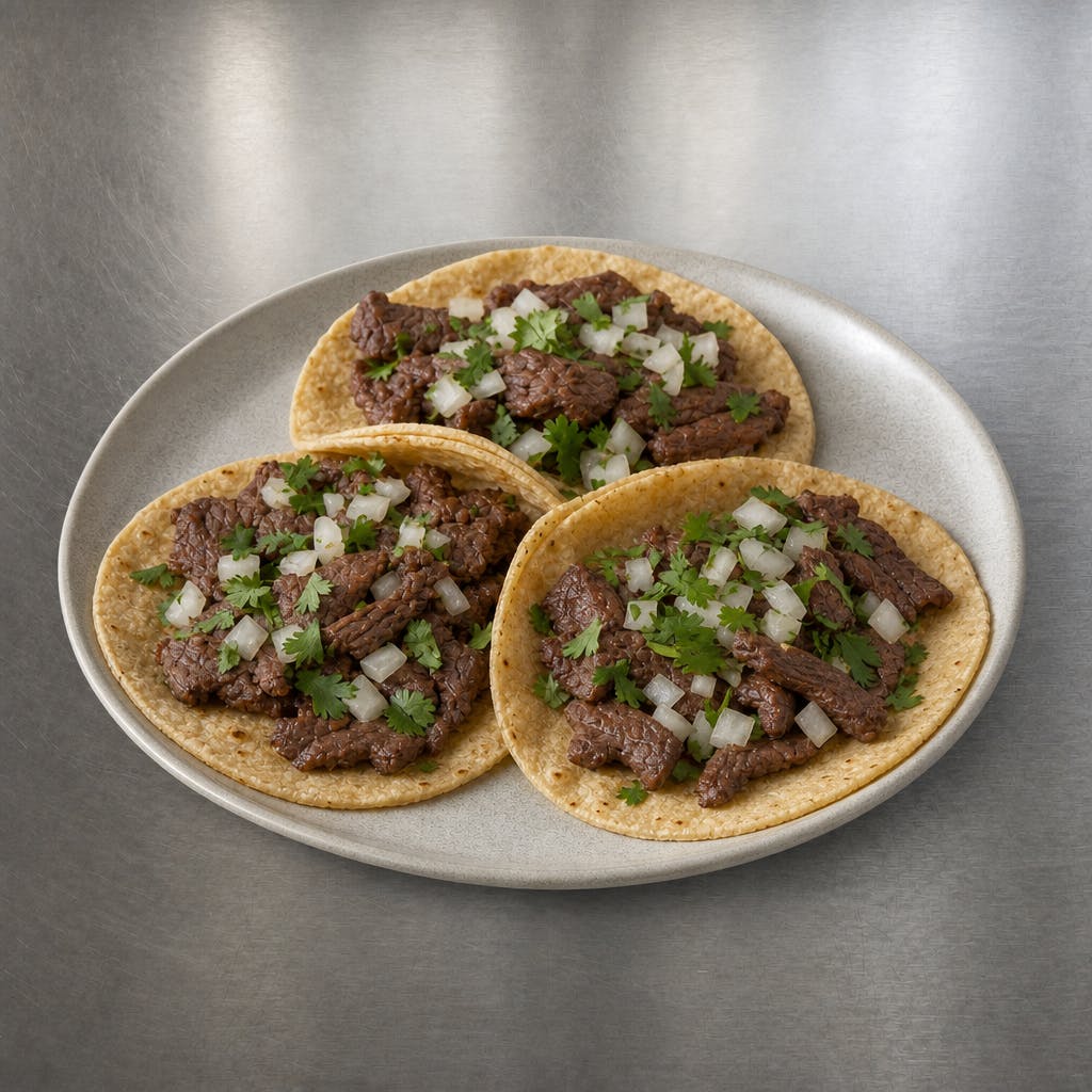 Tacos de Beef Steak