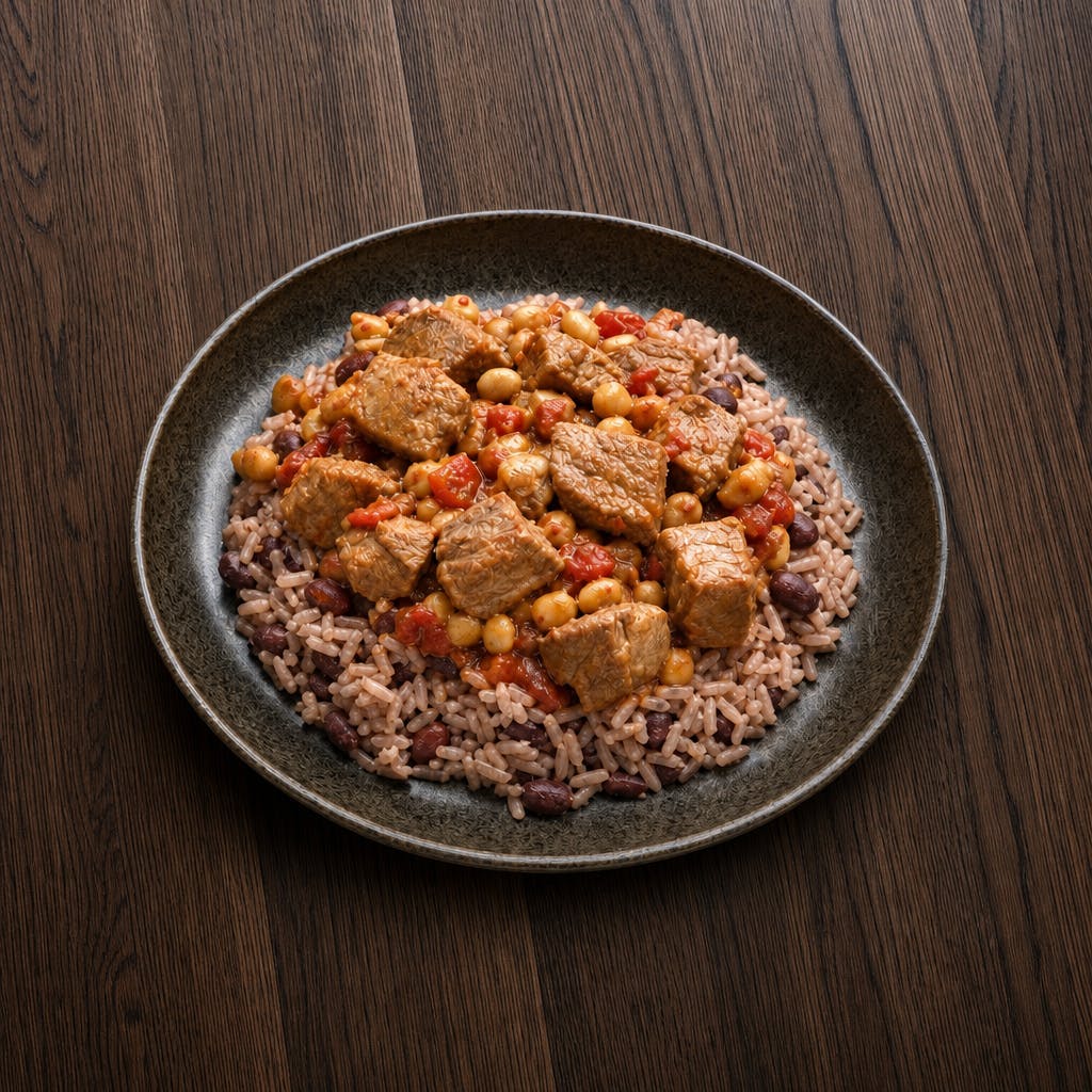 Rice & Beans with Legume & Pork
