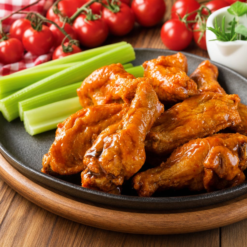 Hand Sauced Bone-In Wings