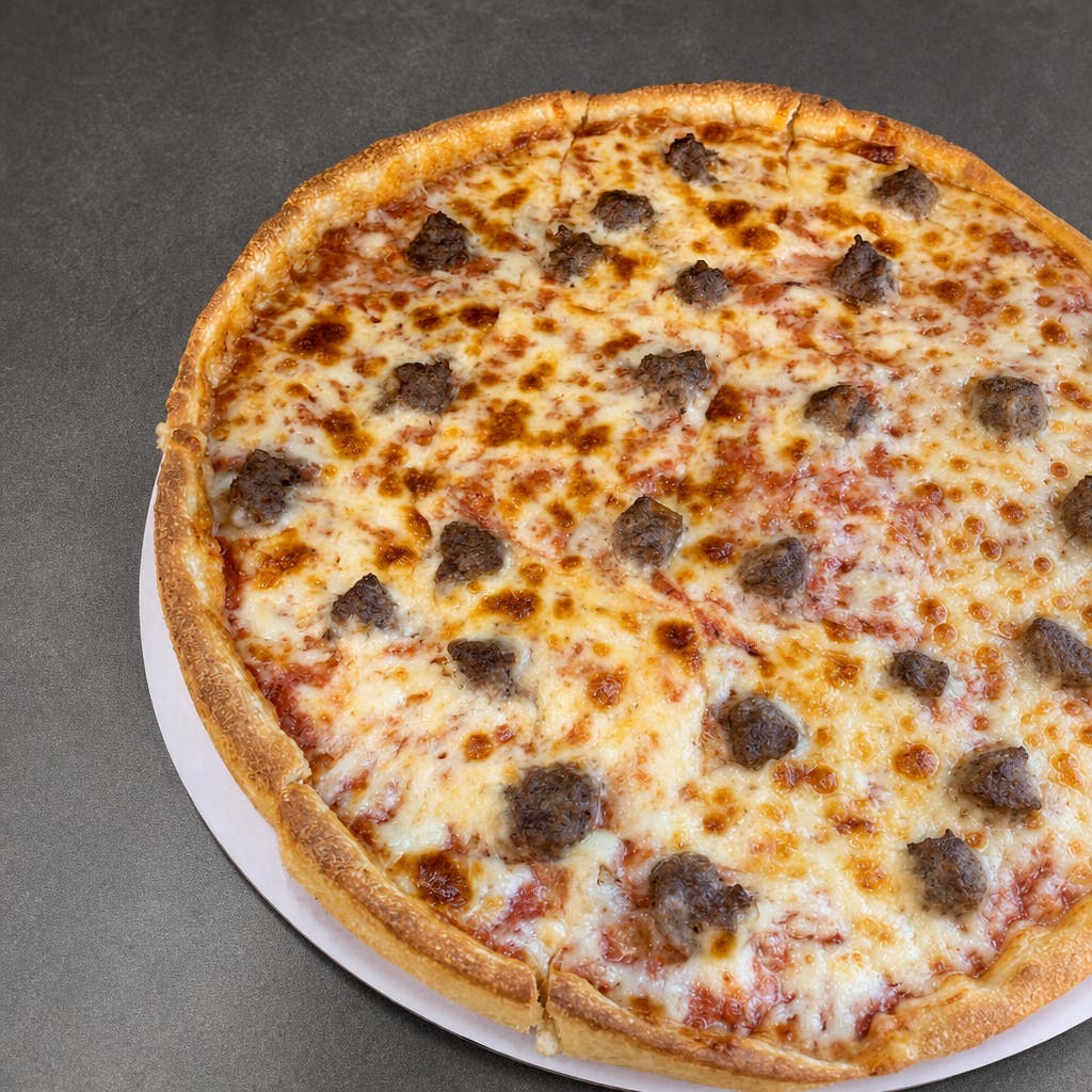 Meatball Pizza