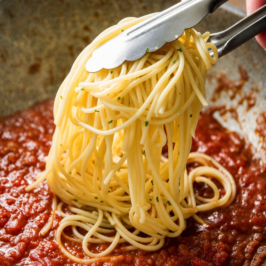 Spaghetti with Sauce