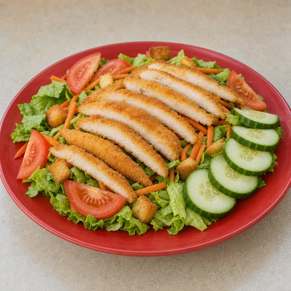 Pollo Empanizado Salad