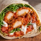 Buffalo Chicken Cutlet Wrap