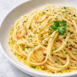 Linguine with Garlic & Olive Oil