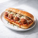 Meatball Parmigiana Sub