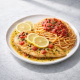 Chicken Piccata with Side Pasta