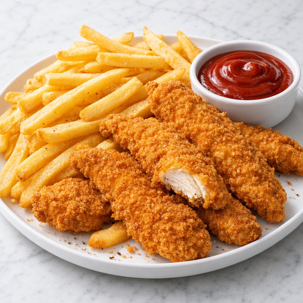 Chicken Fingers with Fries