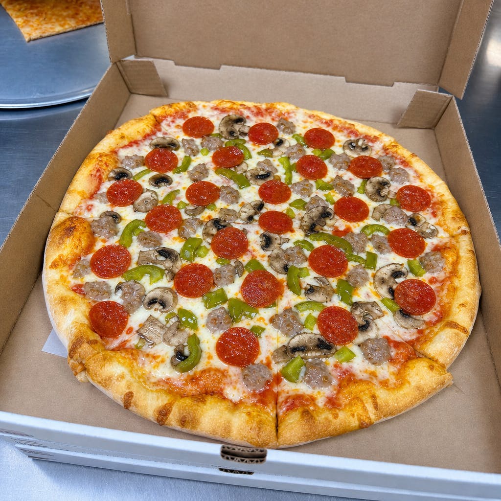 The Works Special Pizza
