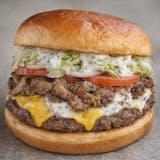Gyro Cheeseburger