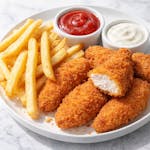 Kids Chicken Fingers with French Fries