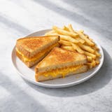 Kids Grilled Cheese with French Fries