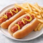 Kids Hot Dogs with French Fries
