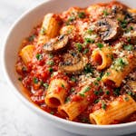 Pasta with Mushroom Marinara 