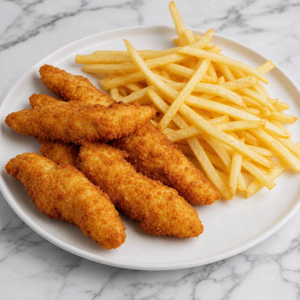 Chicken Tenders with French Fries