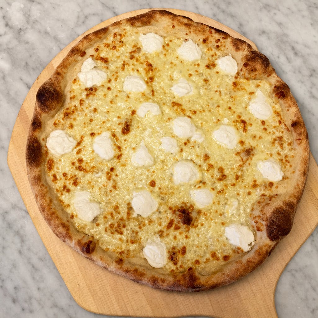 White Cheese Pizza