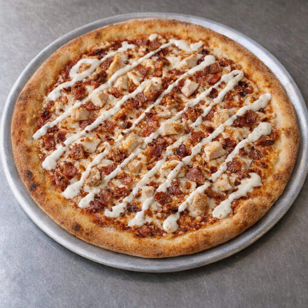 Chicken Bacon Ranch Pizza