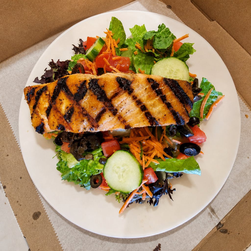 Salmon Tossed Salad