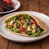 Chicken Pesto Folded Pita