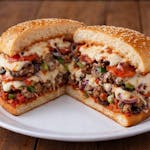 Pizza Burger Muffaletta