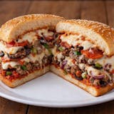 Pizza Burger Muffaletta