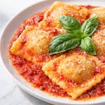 Ravioli & Sauce