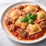 Ravioli & Sausage