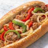 Sausage, Onions & Peppers Sub