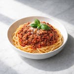 Spaghetti with Bolognese Meat Sauce