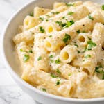 Ziti with Alfredo Sauce
