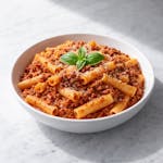 Ziti with Bolognese Meat Sauce