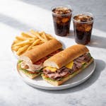 Any Two Subs, Side Fries & 2 Soda's Lunch