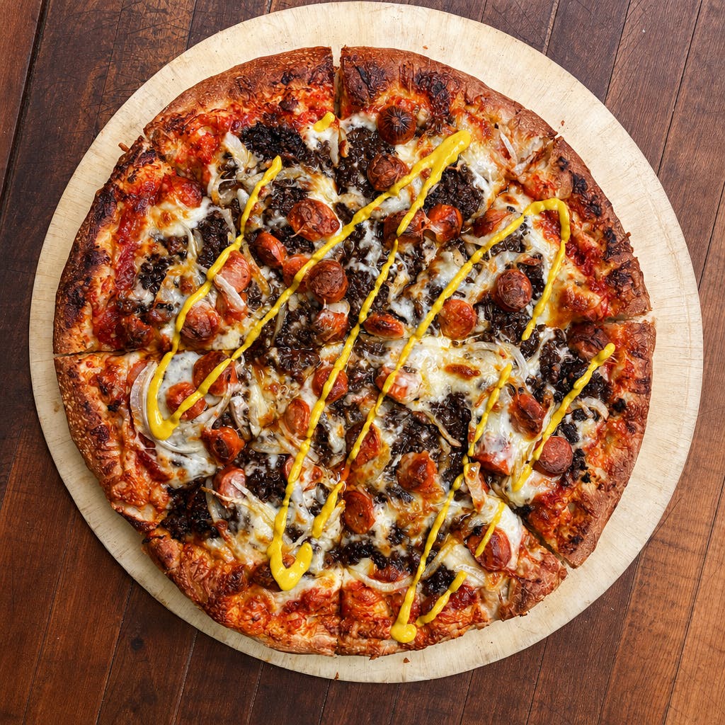 Weiner Pizza - All the Way!
