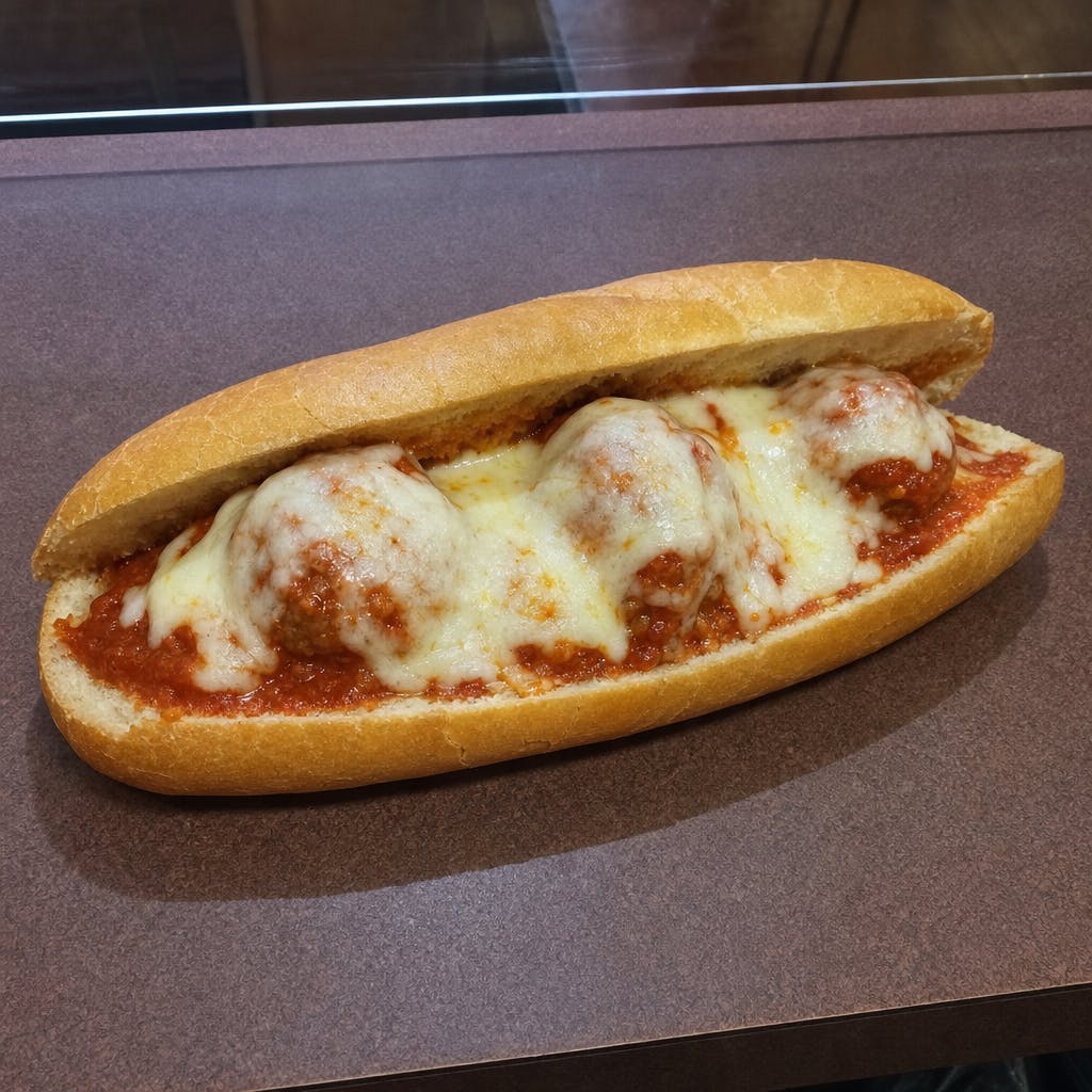 Meatball Parmigiana  Hero