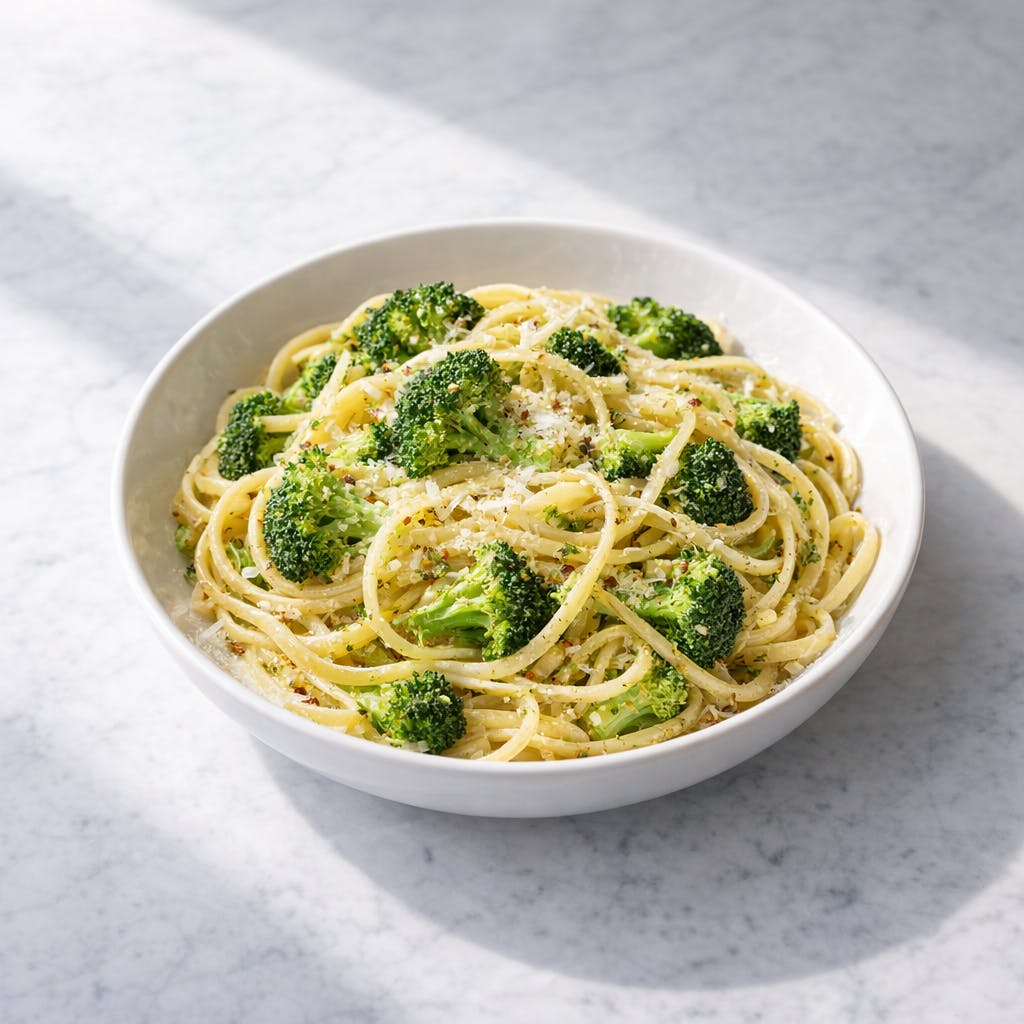 Linguini with Broccoli